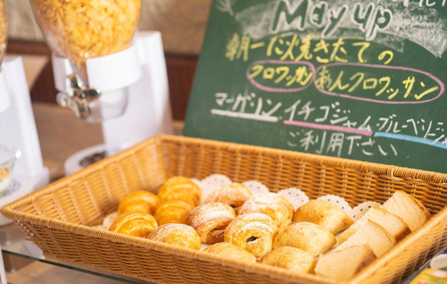 焼きたてのパン