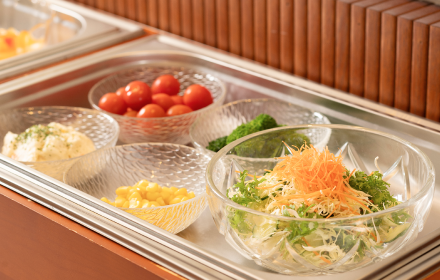 こだわりの朝食ビュッフェ